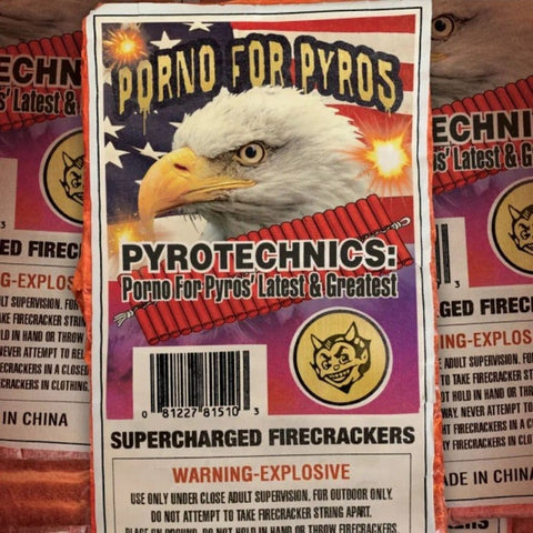 Porno For Pyros - Pyrotechnics: Porno For Pyros' Latest & Greatest (LP, white with orange splatter vinyl)