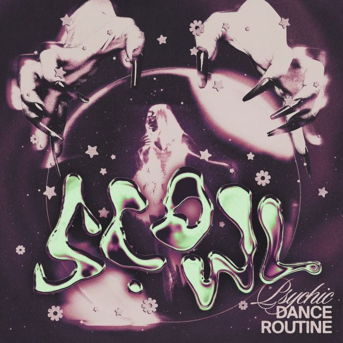 Scowl - Psychic Dance Routine (12", hot pink opaque and silver opaque cornetto vinyl)