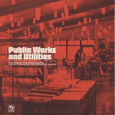 Warrington-Runcorn New Town Development Plan - Public Works And Utilities (LP, red/black vinyl)