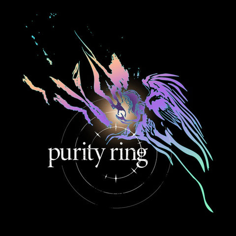 Purity Ring - s/t (LP, pink acid wash splash coloured vinyl)
