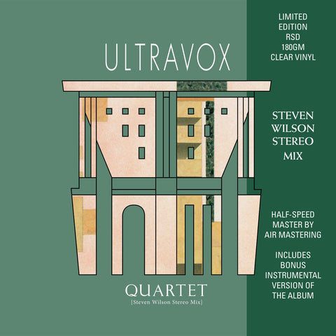 [BF23] Ultravox - Quartet (2xLP, Steven Wilson stereo mix, clear vinyl)