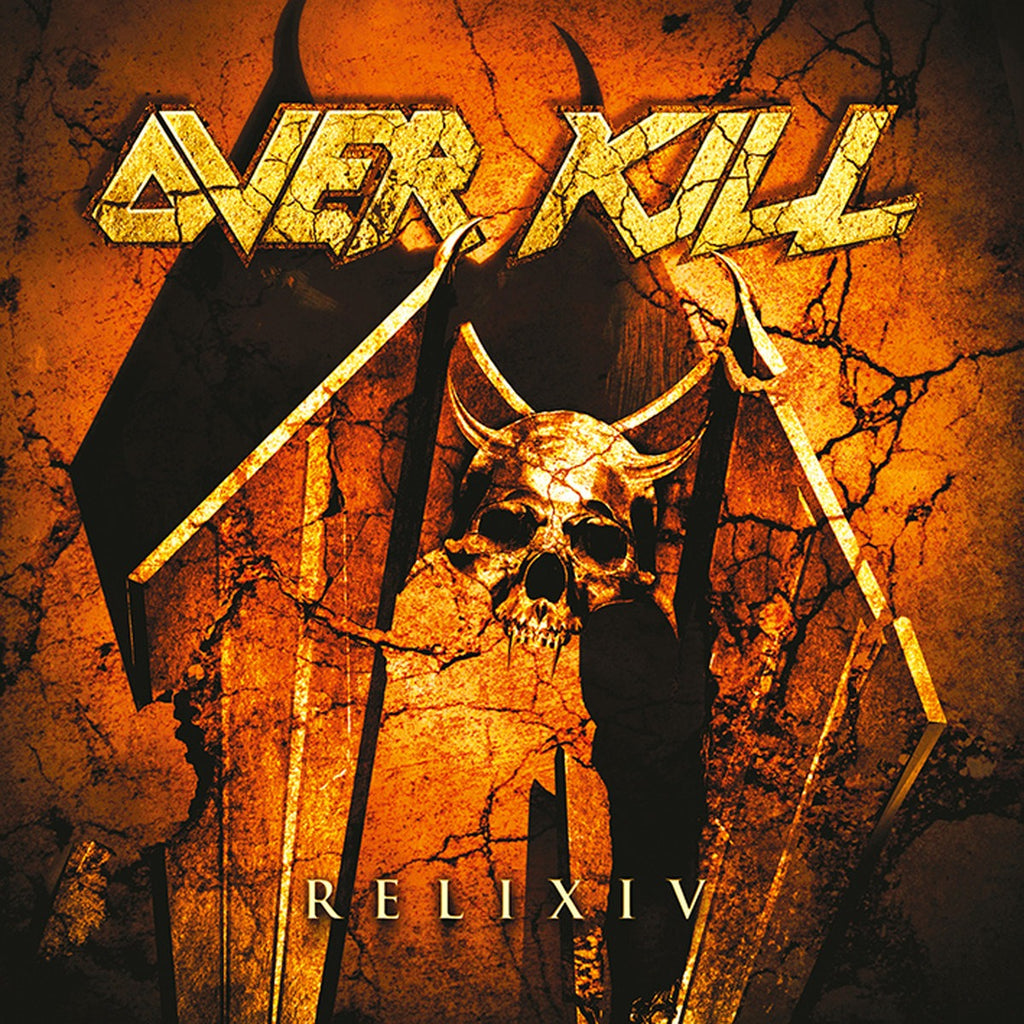 Overkill - ReliXIV (LP, yellow with orange and black splatter vinyl)