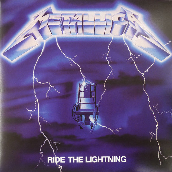 Metallica - Ride The Lightning (LP, electric blue vinyl)