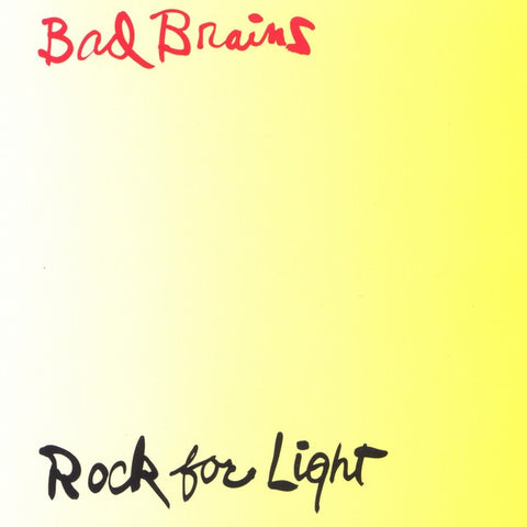 Bad Brains - Rock For Light (LP, yellow vinyl)