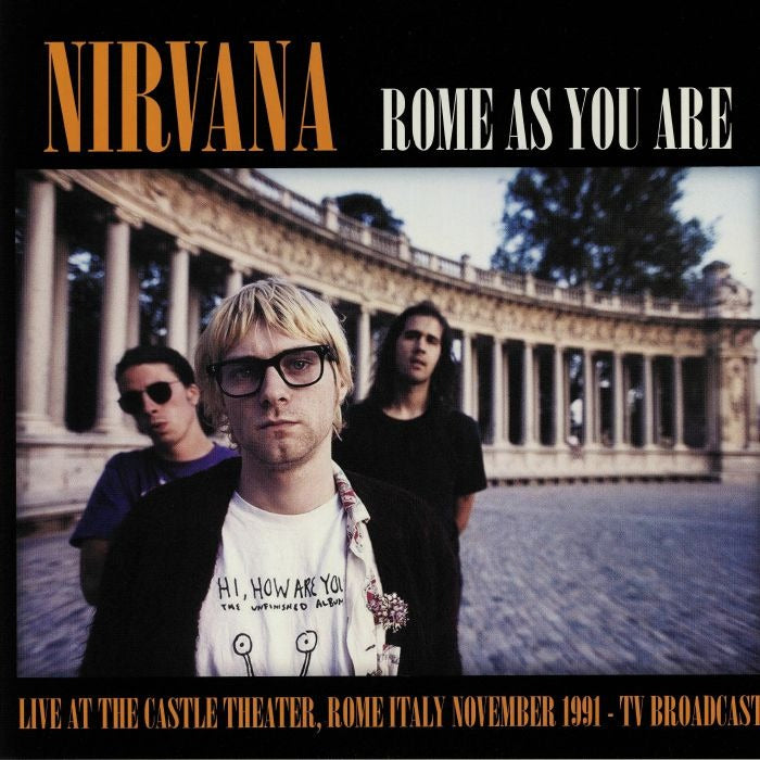 Nirvana - Rome As You Are (Live At The Castle Theatre, Rome, Italy, November 1991 TV Broadcast) (LP, pink vinyl)