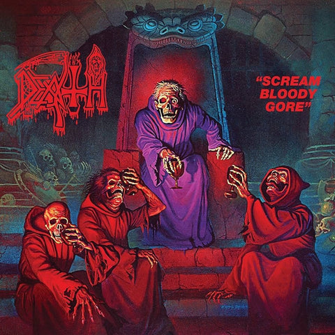 Death - Scream Bloody Gore (LP, custom tri-colour merge with splatter edition)