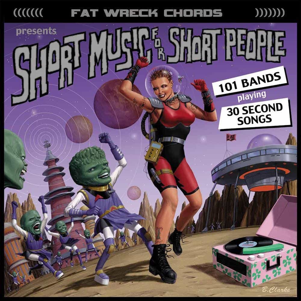 Various Artists - Short Music For Short People (LP, lime green vinyl)