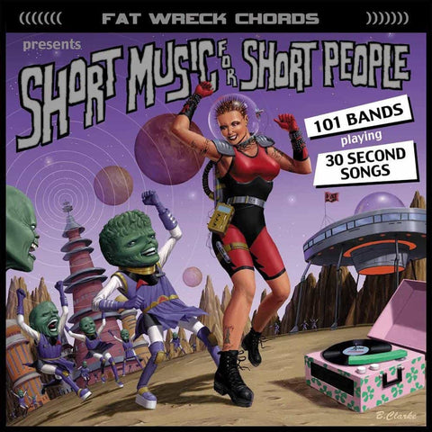 Various Artists - Short Music For Short People (LP, lime green vinyl)