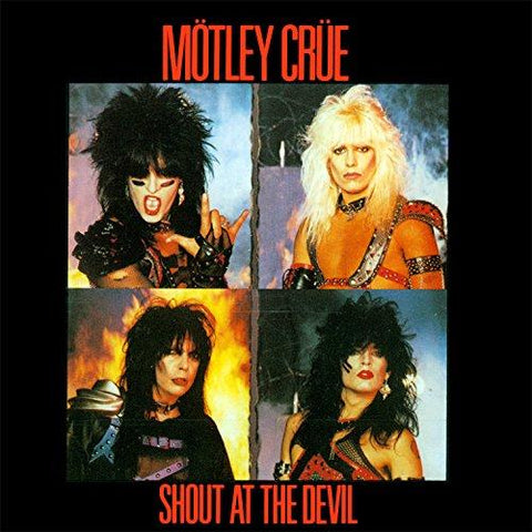 Mötley Crüe - Shout At The Devil (LP, red/black vinyl)
