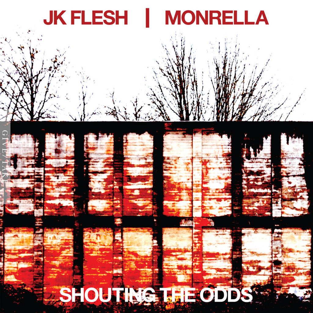 JK Flesh/Monrella - Shouting The Odds (LP, clear smoke vinyl)
