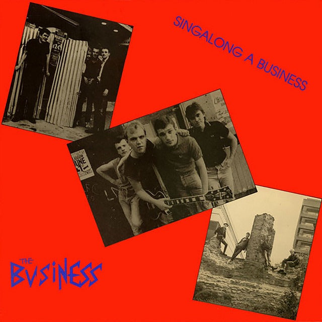 The Business - Singalong A Business (LP, clear marble vinyl)