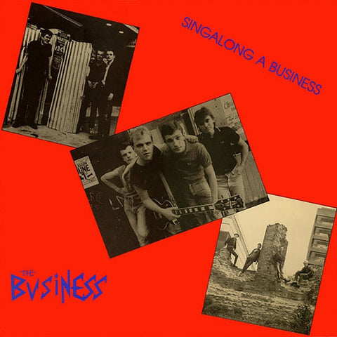 The Business - Singalong A Business (LP, clear marble vinyl)