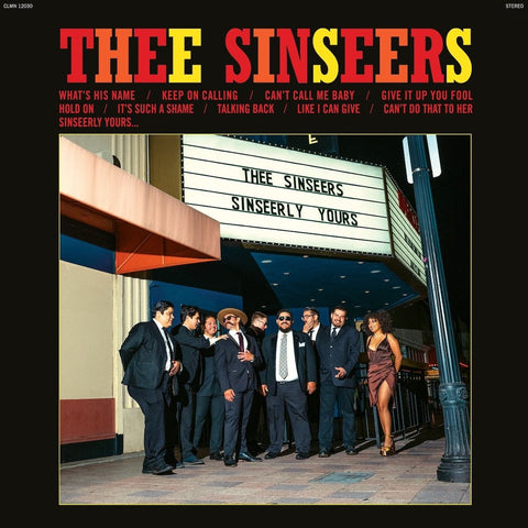 Thee Sinseers - Sinseerly Yours (LP, turquoise vinyl)