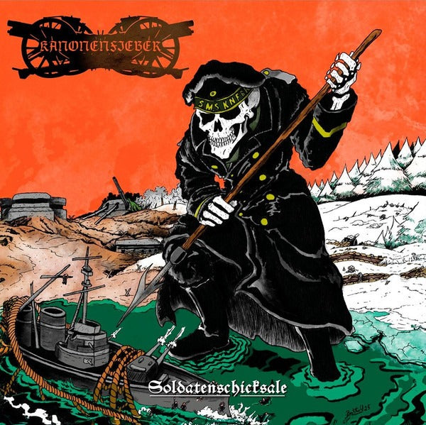 Kanonenfieber - Soldatenschicksale (LP, transparent orange vinyl)