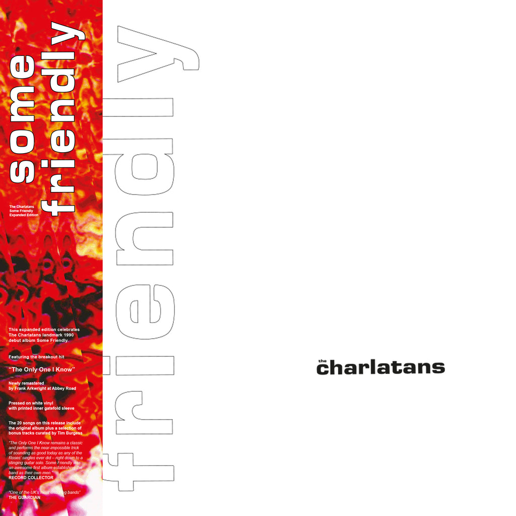 The Charlatans - Some Friendly (2xLP, expanded edition white vinyl)