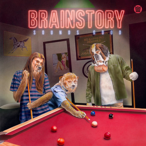Brainstory - Sounds Good (LP, green felt coloured vinyl)
