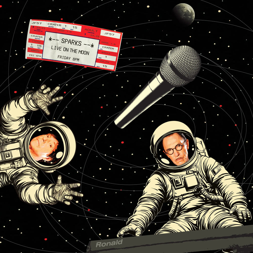Sparks - Sparks Live On The Moon (2xLP, moon coloured marble silver vinyl)