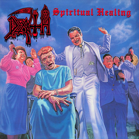 Death - Spiritual Healing (LP, custom tri-colour merge with splatter edition)