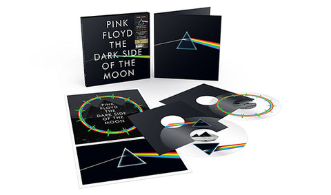 Pink Floyd - Dark Side Of The Moon (2xLP, 50th anniversary edition, UV printed art on clear vinyl)