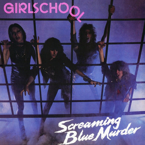 Girlschool - Screaming Blue Murder (LP, hot pink vinyl)