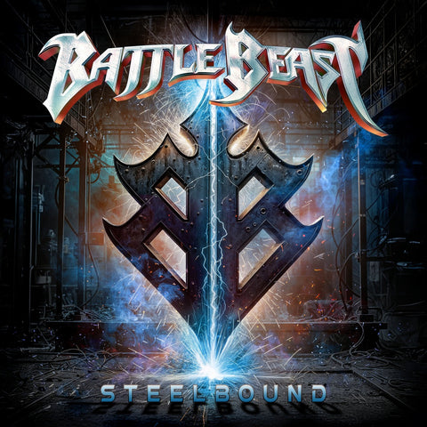 Battle Beast - Steelbound (LP, blue white dark green black marbled vinyl)