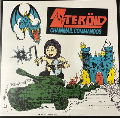 Steröid - Chainmail Commandos (LP, neon yellow)