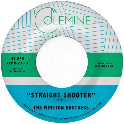 Winston Brothers - Straight Shooter (7", island sky blue vinyl)