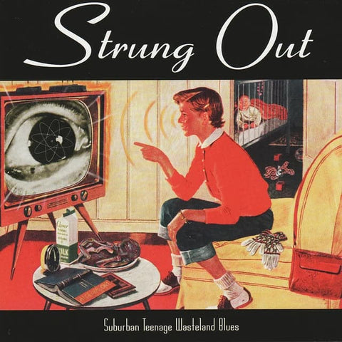 Strung Out - Suburban Teenage Wasteland Blues (LP, neon orange vinyl)