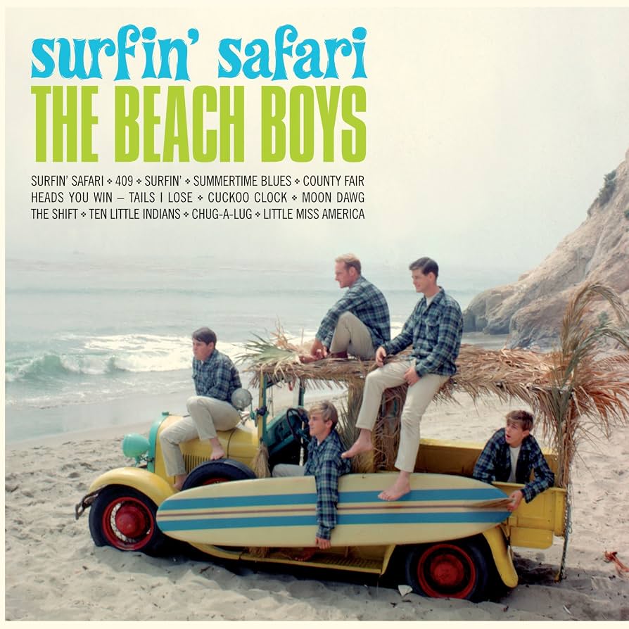 The Beach Boys - Surfin' Safari (LP, transparent green vinyl)