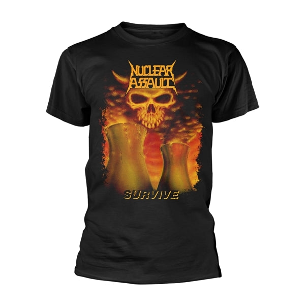 [T-shirt] Nuclear Assault - Survive (black) [XL]