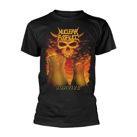 [T-shirt] Nuclear Assault - Survive (black) [XL]