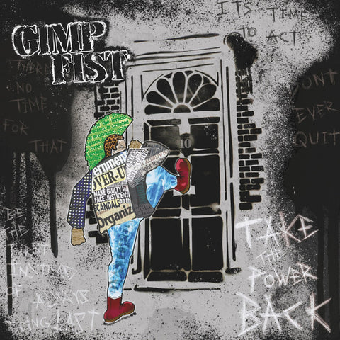 Gimp Fist - Take The Power Back (LP, atomic yellow/black vinyl)