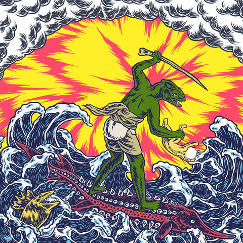 King Gizzard & The Lizard Wizard - Teenage Gizzard (LP, raspberry/peach swirl vinyl)