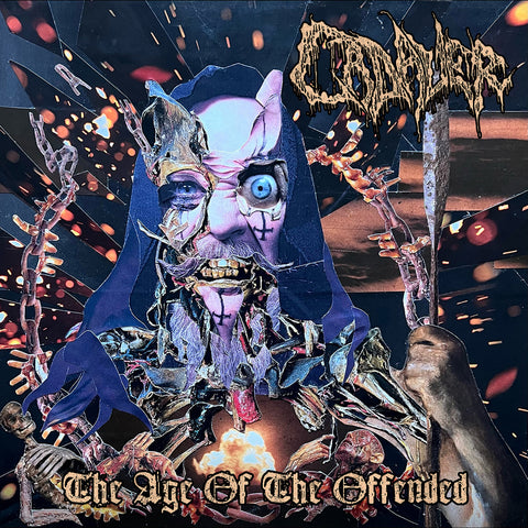 Cadaver - The Age Of The Offended (LP, blue, black and orange splatter vinyl)