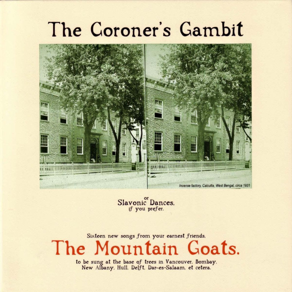 PREORDER - The Mountain Goats - The Coroner's Gambit (LP)