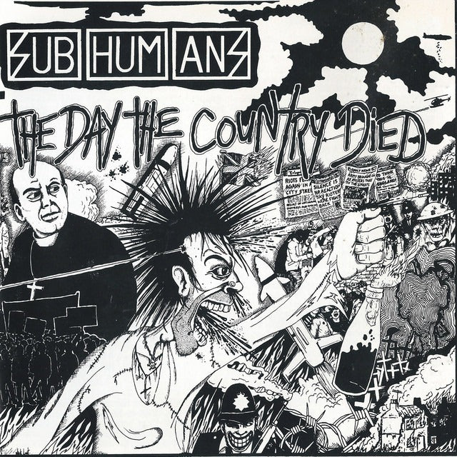 Subhumans - The Day The Country Died (LP, clear red vinyl)