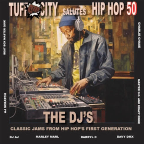 [BF23] Various Artists - Tuff City Salutes Hip Hop 50: The DJ's (LP+7", blue vinyl)