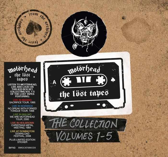 Motorhead - The Lost Tapes: The Collection (Volumes 1-5) (8xCD boxset)