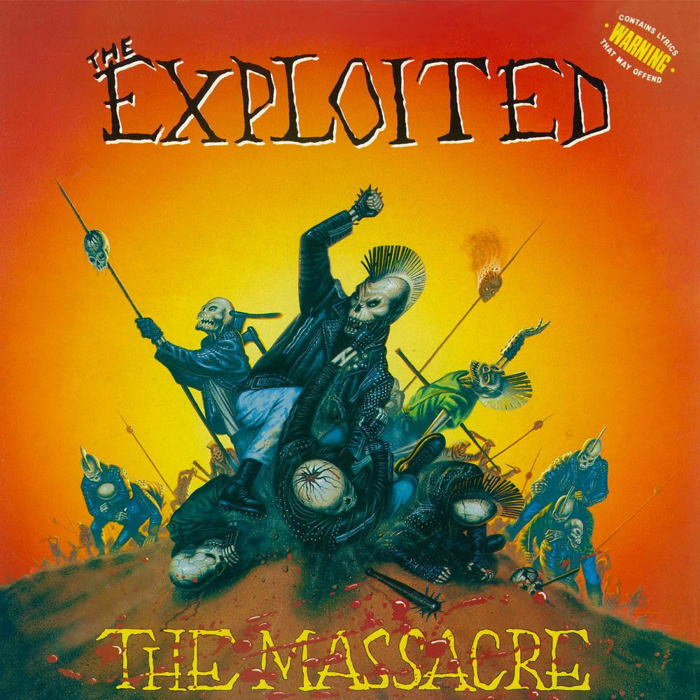 The Exploited - The Massacre (2xLP, blue vinyl)