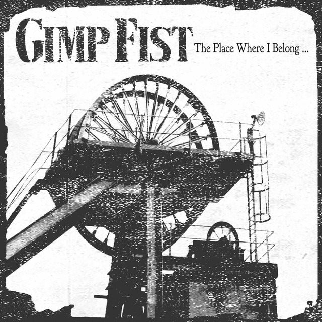 Gimp Fist - The Place Where I Belong … (LP, milky clear with black splatter vinyl)
