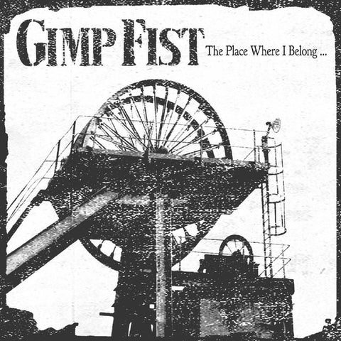 Gimp Fist - The Place Where I Belong … (LP, milky clear with black splatter vinyl)