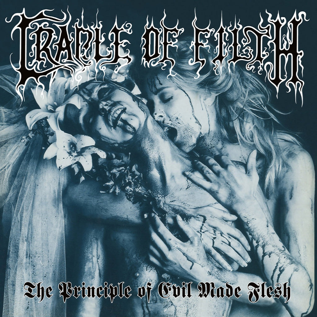 Cradle Of Filth - The Principle Of Evil Made Flesh (LP, transparent sea blue silver vinyl)