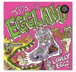 SALE: The Lovely Eggs - This Is Eggland (LP, neon green vinyl, alternative sleeve) was £20.99