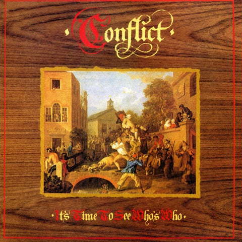 Conflict - It's Time To See Who's Who (LP, orange vinyl)