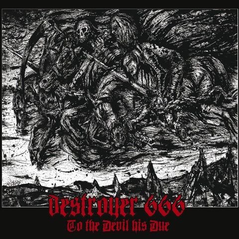 Destroyer 666 - To The Devil His Due (LP, white vinyl)