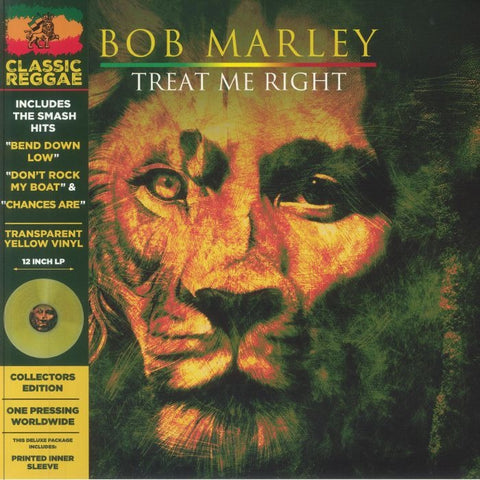 Bob Marley - Treat Me Right (LP, transparent yellow vinyl)