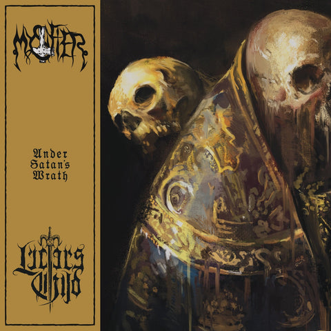 Mystifier/Lucifer's Child - Under Satan's Wrath (LP, blue aqua vinyl)