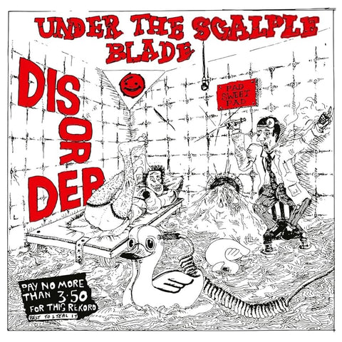 Disorder - Under The Scalpel Blade (LP, burgundy vinyl)