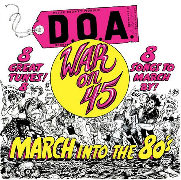 D.O.A. - War On 45 (LP, yellow vinyl)