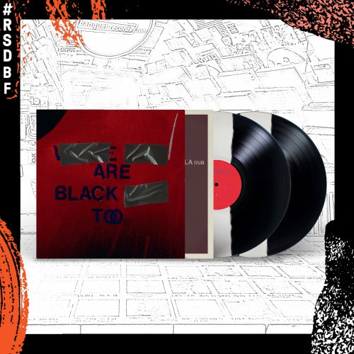 [BF25] Young Fathers - White Men Are Black Men Too (2xLP, 10th anniversary edition white on black vinyl)